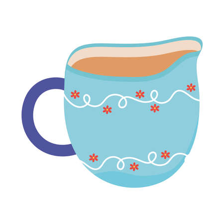 blue cup iconのイラスト素材