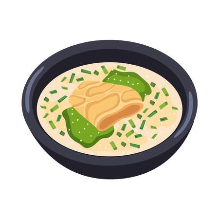 kongguksu korean food restaurant iconのイラスト素材