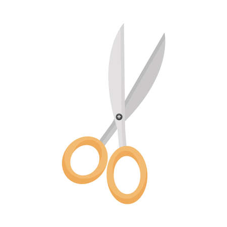 scissor sewing toolのイラスト素材