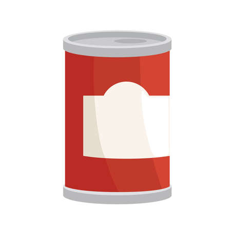 Isolated can iconのイラスト素材