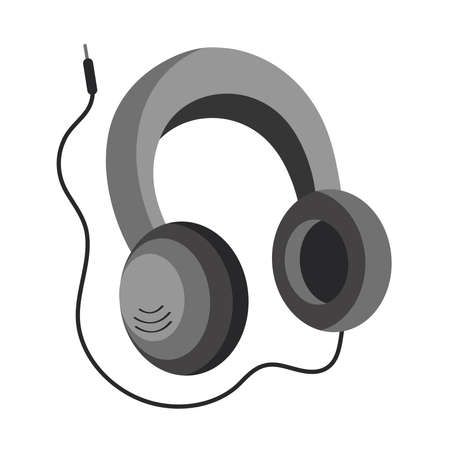 music headphone iconのイラスト素材