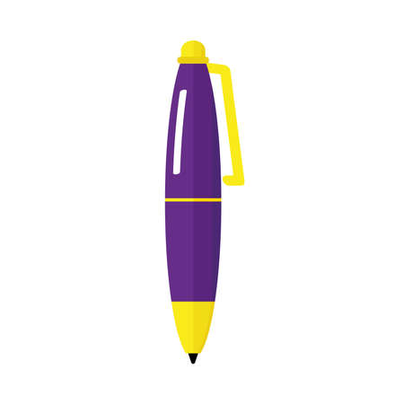 blue pen iconのイラスト素材