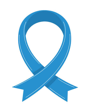 blue ribbon campaign diabetes dayのイラスト素材