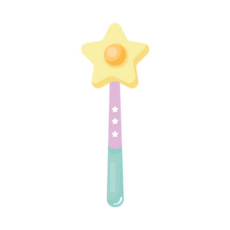 magic wand fantasyのイラスト素材