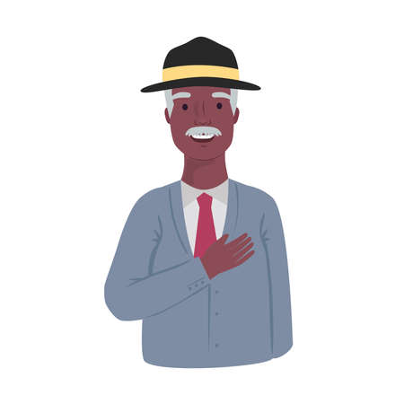 afro cuban manのイラスト素材