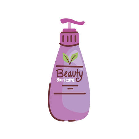 beauty skin care creamのイラスト素材