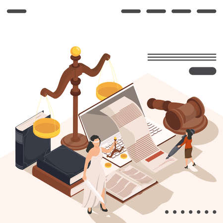 legal juridical set law iconsのイラスト素材