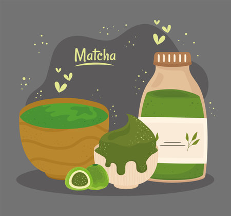 matcha tea presentations