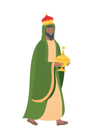 melchior walking ephiphany character iconのイラスト素材