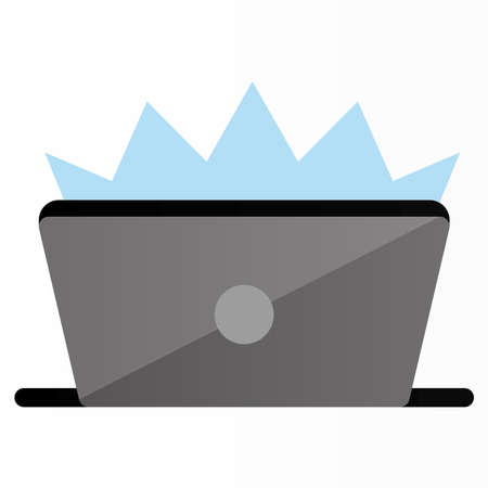 laptop computer device gadget iconのイラスト素材