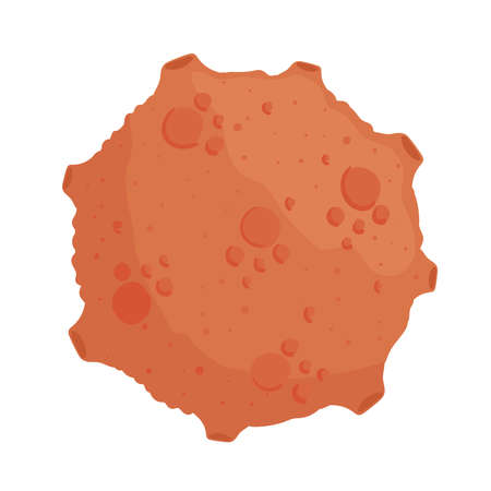 mars planet universeのイラスト素材