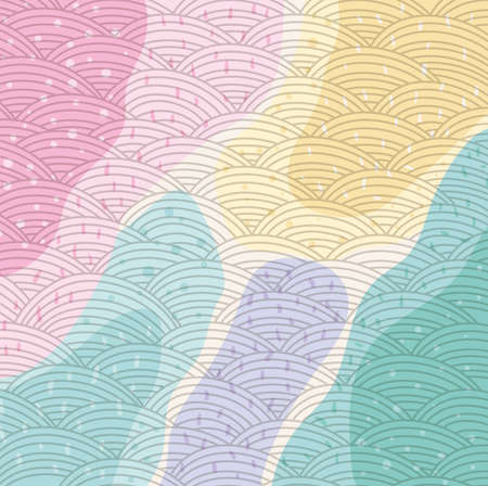 texture set colorsのイラスト素材