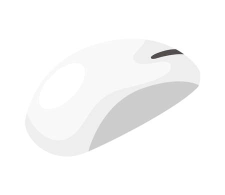 white mouse device hardware iconのイラスト素材