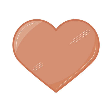 red heart love health iconのイラスト素材