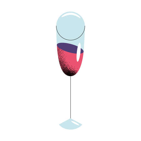 wine cup drink beverage iconのイラスト素材