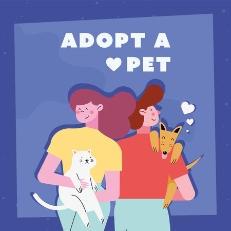 adopt a pet blue card