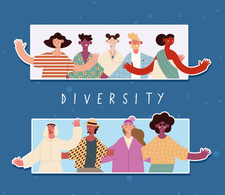 diversity and multiethnic women and men