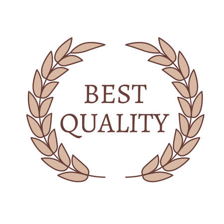 best quality in wreathのイラスト素材