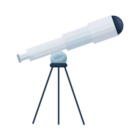 telescope space device tech iconのイラスト素材