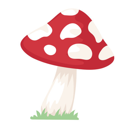 fungus garden plantのイラスト素材