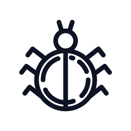 bug insect iconのイラスト素材