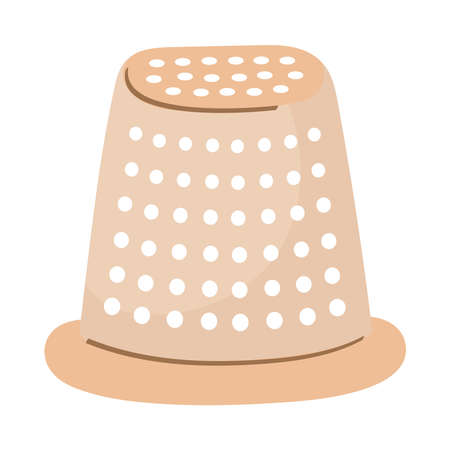 weaving thimble toolのイラスト素材