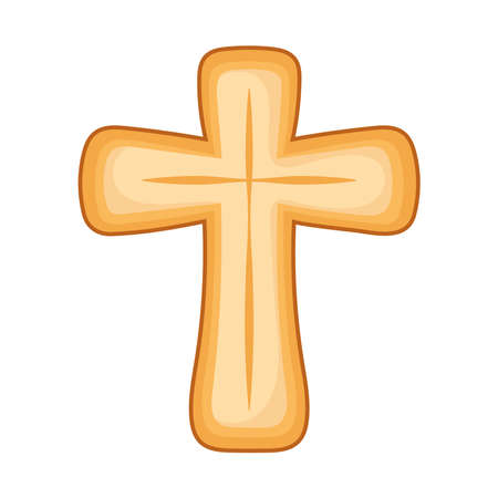 sacred golden crossのイラスト素材