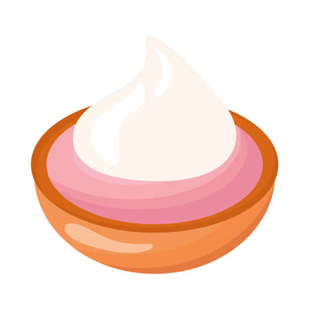 delicious cookie sweet dessertのイラスト素材