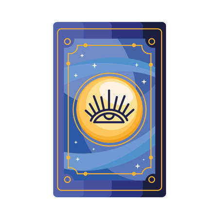 esoteric card tarotのイラスト素材