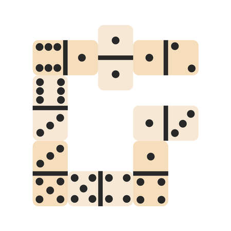 domino game piecesのイラスト素材