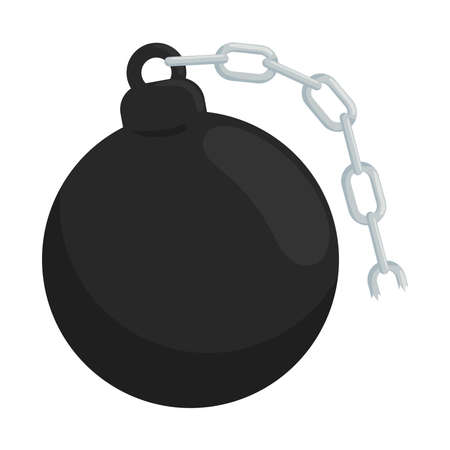 slave fetter ballのイラスト素材