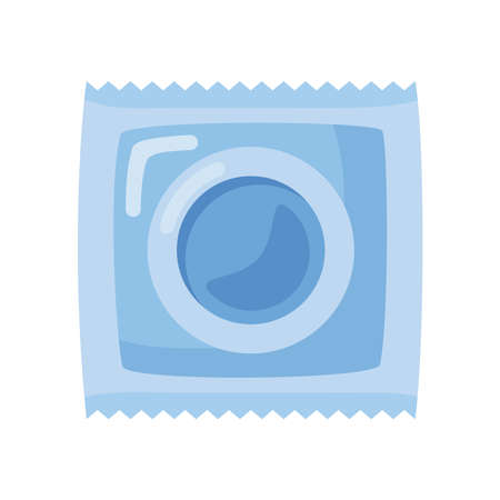 condom packing sexual healthのイラスト素材