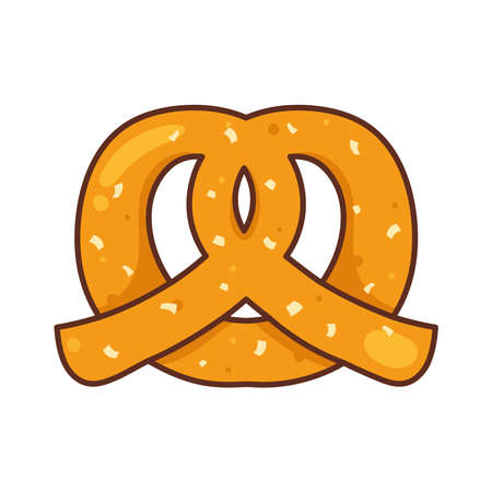pretzel pastry bakeryのイラスト素材