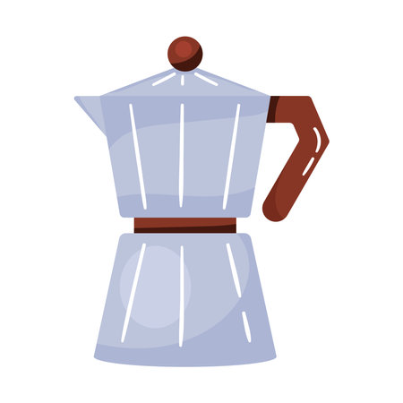 kitchen coffee kettleのイラスト素材