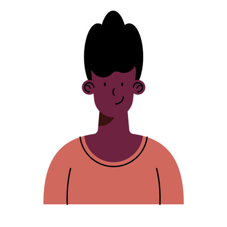 young man happy iconのイラスト素材