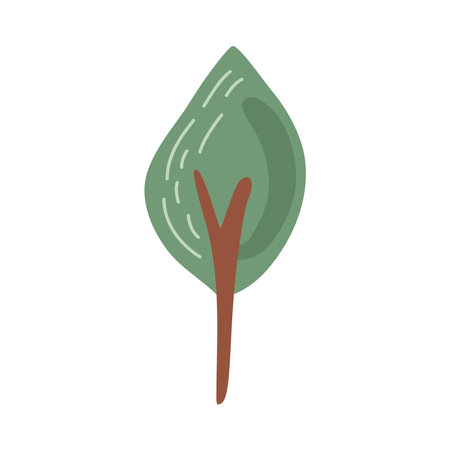pine tree plant forestのイラスト素材