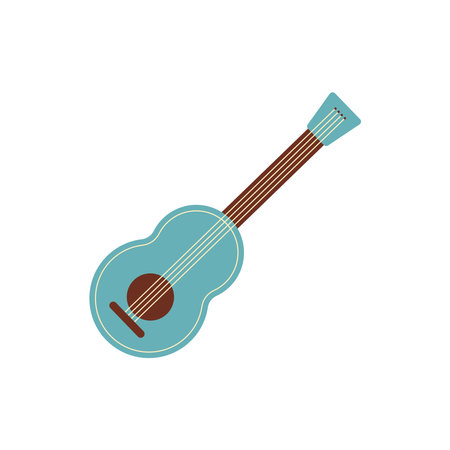 guitar instrument musicalのイラスト素材