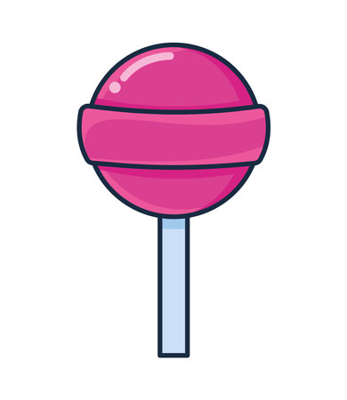 sweet lollipop nineties styleのイラスト素材