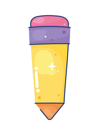 pencil graphite supplyのイラスト素材