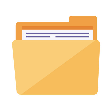 folder file documentsのイラスト素材