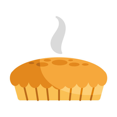 thanksgiving sweet pieのイラスト素材