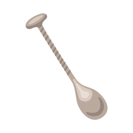 cocktail mixer stick toolのイラスト素材
