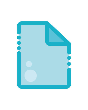 paper document fileのイラスト素材