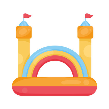 castle air amusement parkのイラスト素材