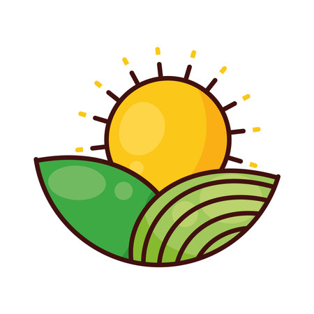 camp and sunのイラスト素材