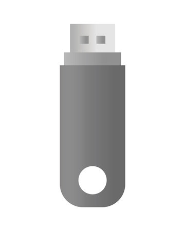 usb memory mock upのイラスト素材