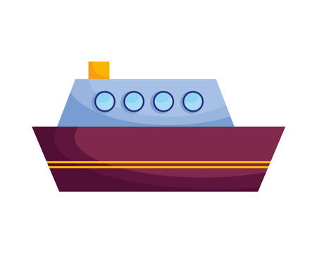 ship aquatic transportのイラスト素材
