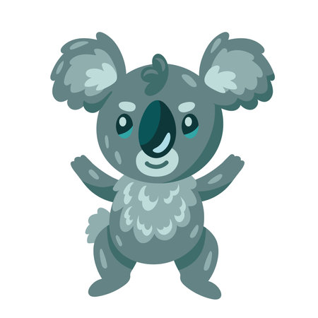 koala traditional australian animalのイラスト素材