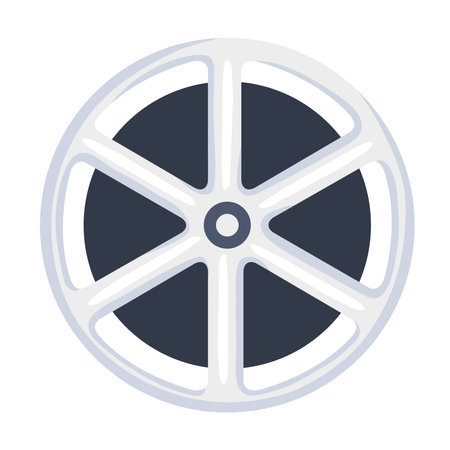 cinema film reelのイラスト素材