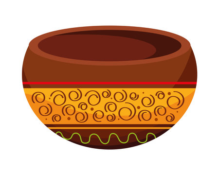 african culture bowlのイラスト素材